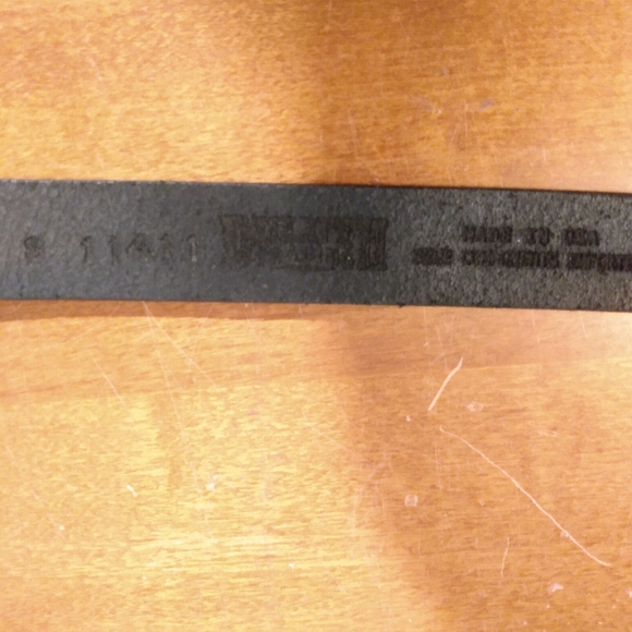 Duluth Trading Co Women's Black Leather Belt Size Small (11411) Made in USA, NWT - Picture 4 of 11